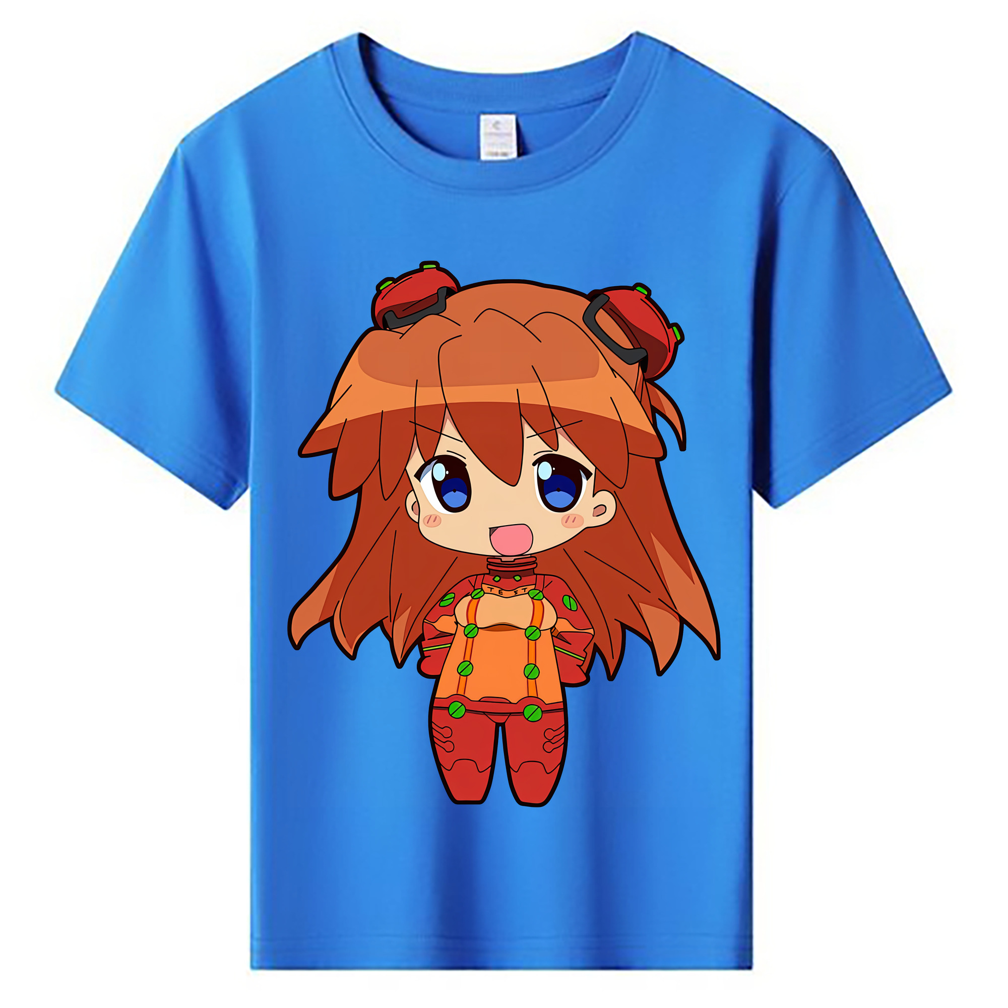 （画像用） EVA 新世紀エヴァンゲリオン 綿100％キッズTシャツ（フロントプリント）